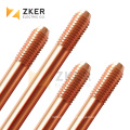 Lasting Resistance To Corrosion Brass Earth Rod 99.95% Pure Copper Ground Rod Price With Factory Supply